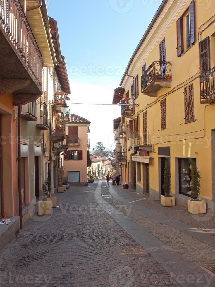 Altstadt von Rivoli, Italien foto