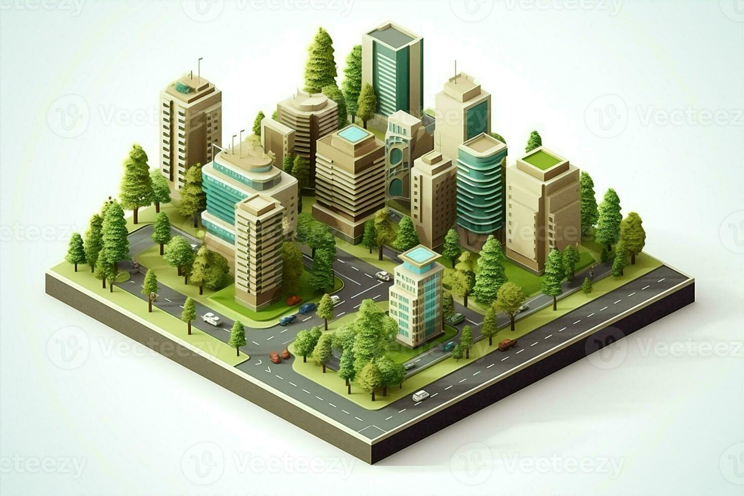 Baum Infografik Park Illustration modern Grün die Architektur Gebäude Stadt, Dorf Haus Umgebung Stadt Wolkenkratzer Straße Eigentum foto