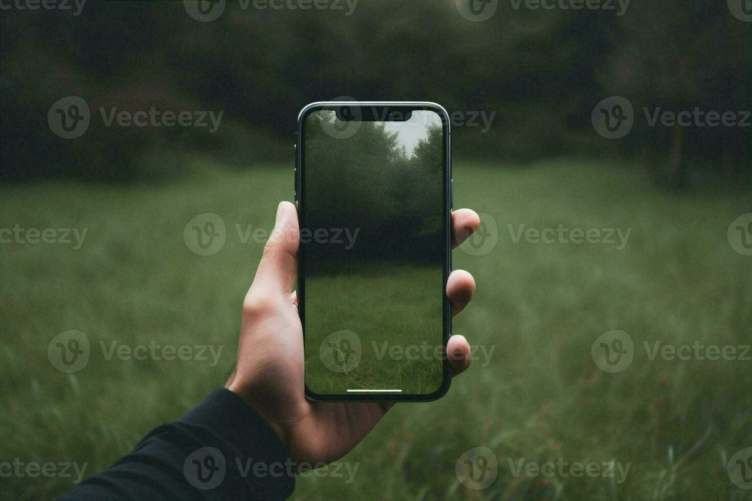 Handy, Mobiltelefon fotografieren illustrativ Verbindung Handy Natur Lebensstil Hand Telefon Technologie 5g draußen Bildschirm Clever Smartphone foto