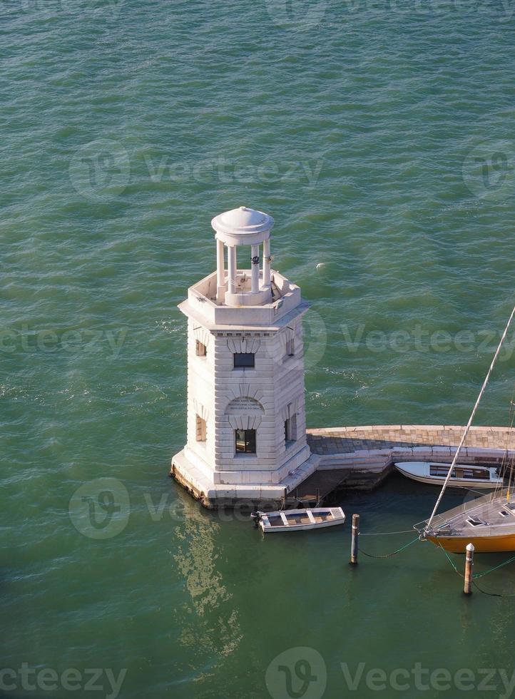 Leuchtturm in Venedig foto