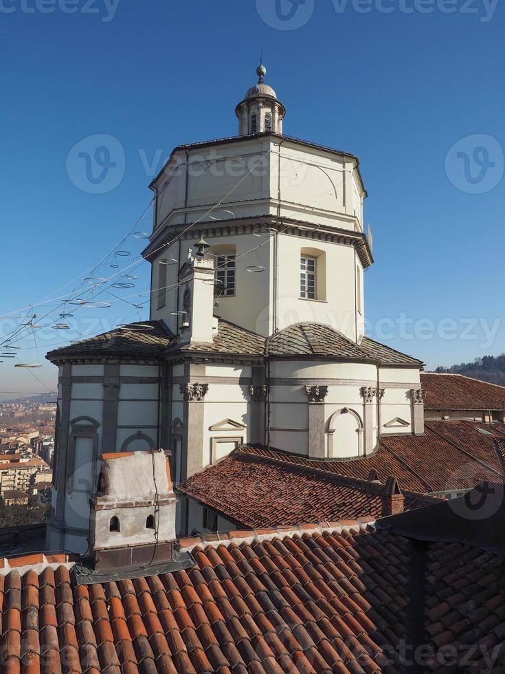 Monte-Cappuccini-Kirche in Turin foto