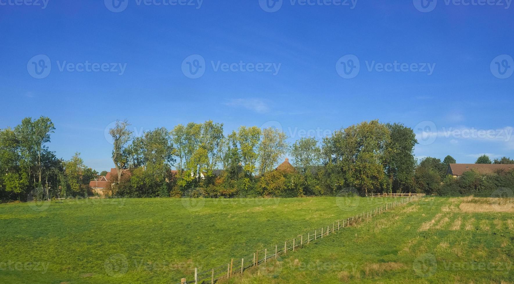 Landschaft in der Nähe von Cambridge foto