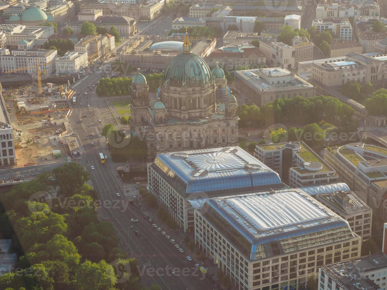 Luftaufnahme von Berlin foto