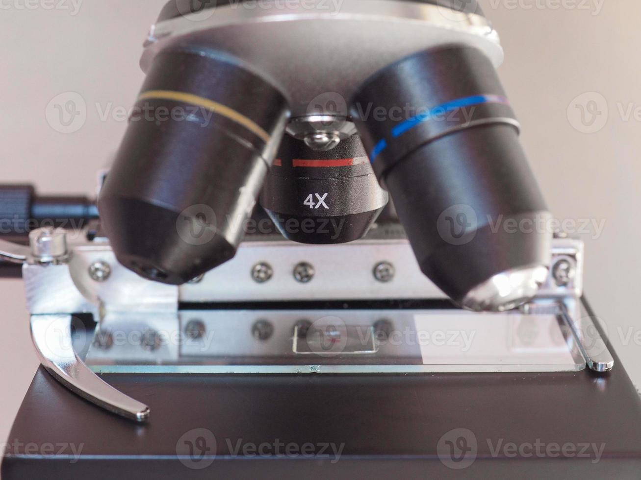 Lichtmikroskop-Detail foto