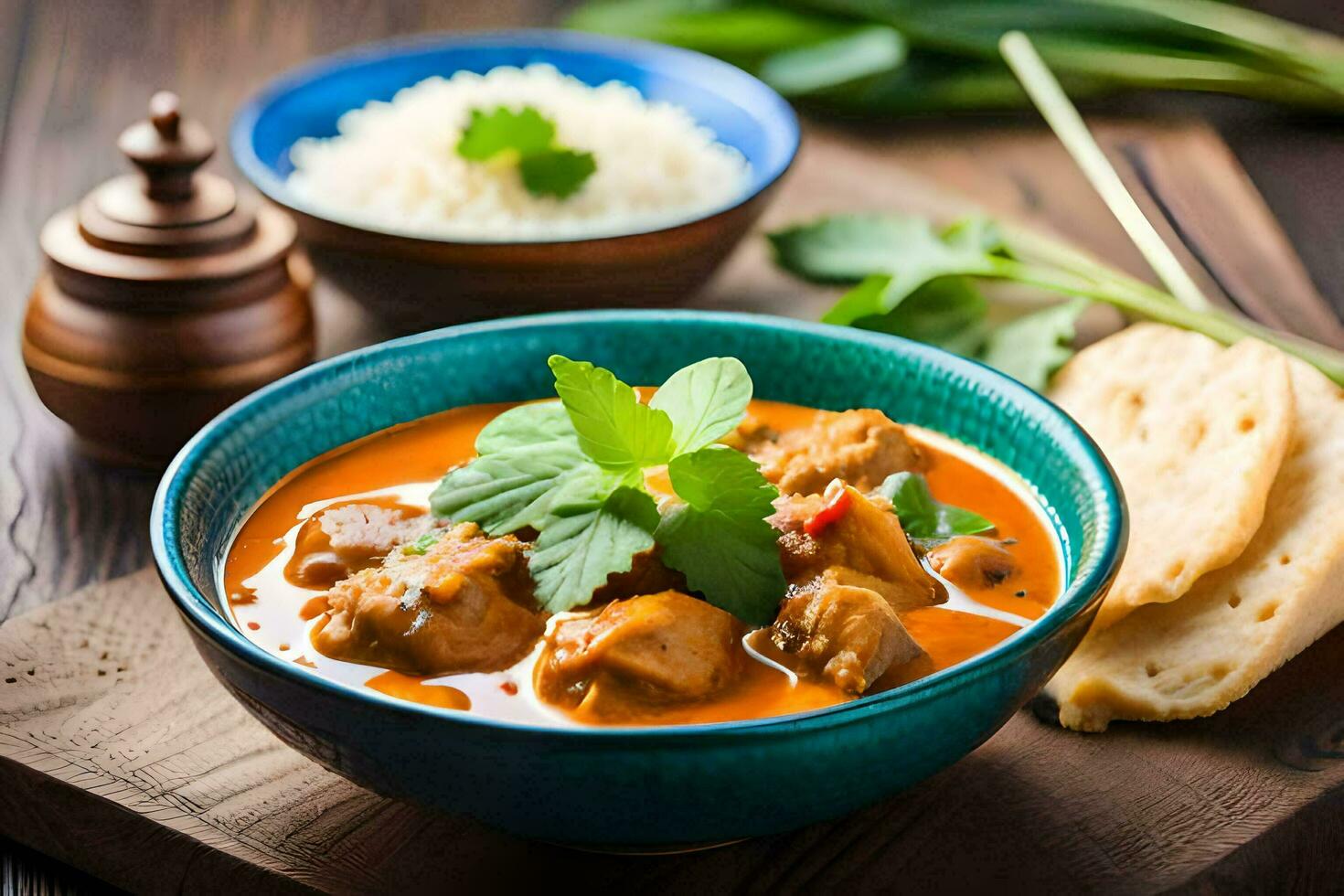 das Beste indisch Essen im das Vereinigtes Königreich. KI-generiert foto