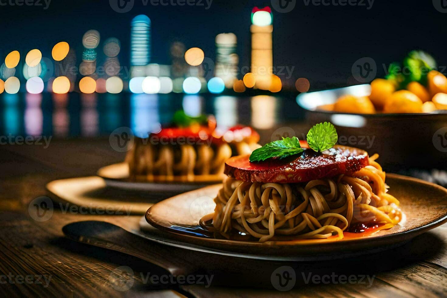 das Beste Restaurants im Hong Kong. KI-generiert foto