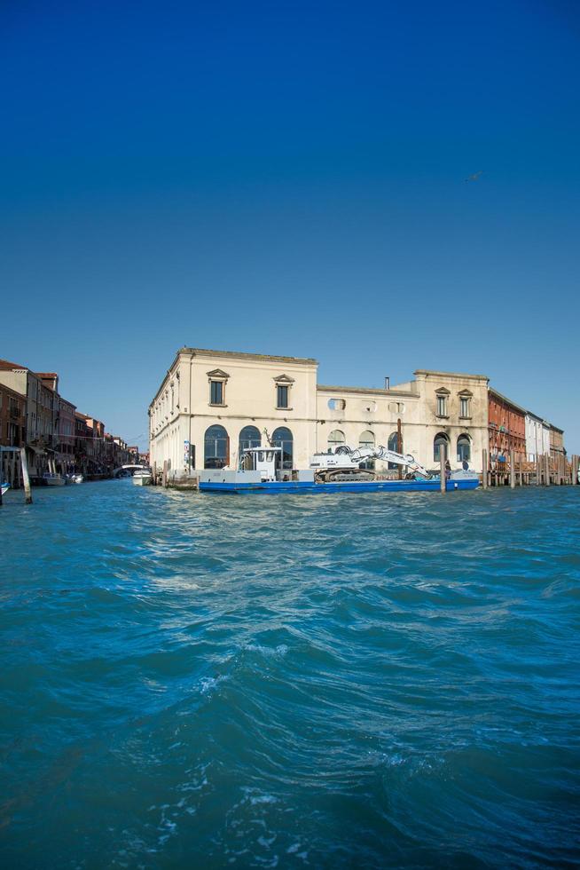 Venedig, Italien 2019- Blick vom Boot foto