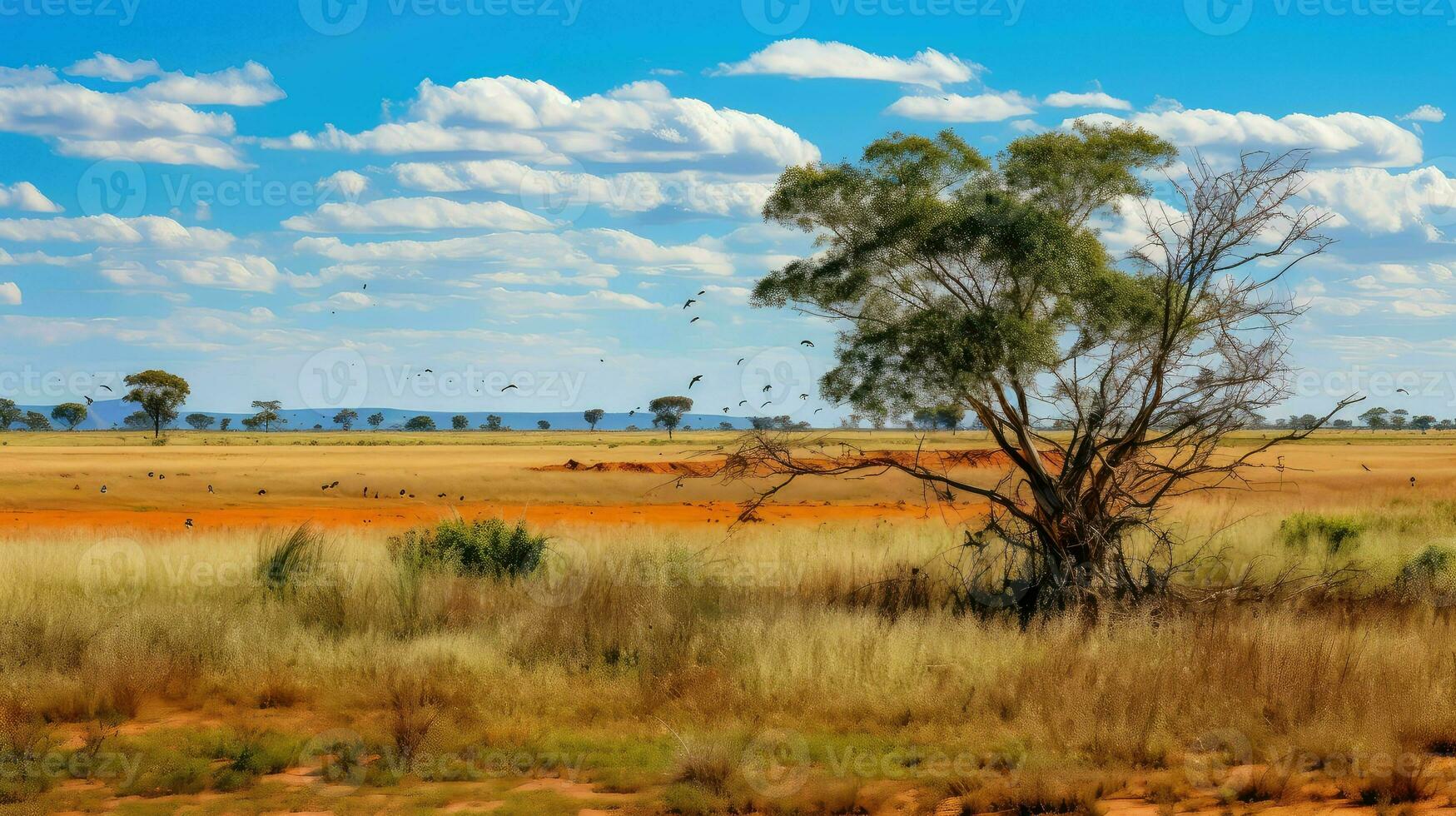 Tierwelt Uruguayisch Savanne Grasland ai generiert foto