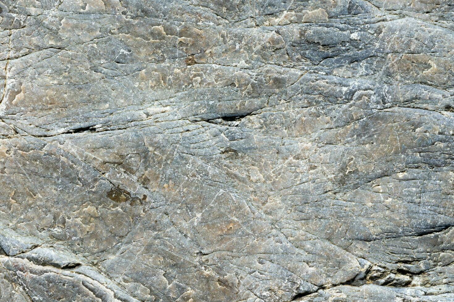 Stein Oberfläche grau Farbe. detailliert Natur Hintergrund oder Muster Textur foto