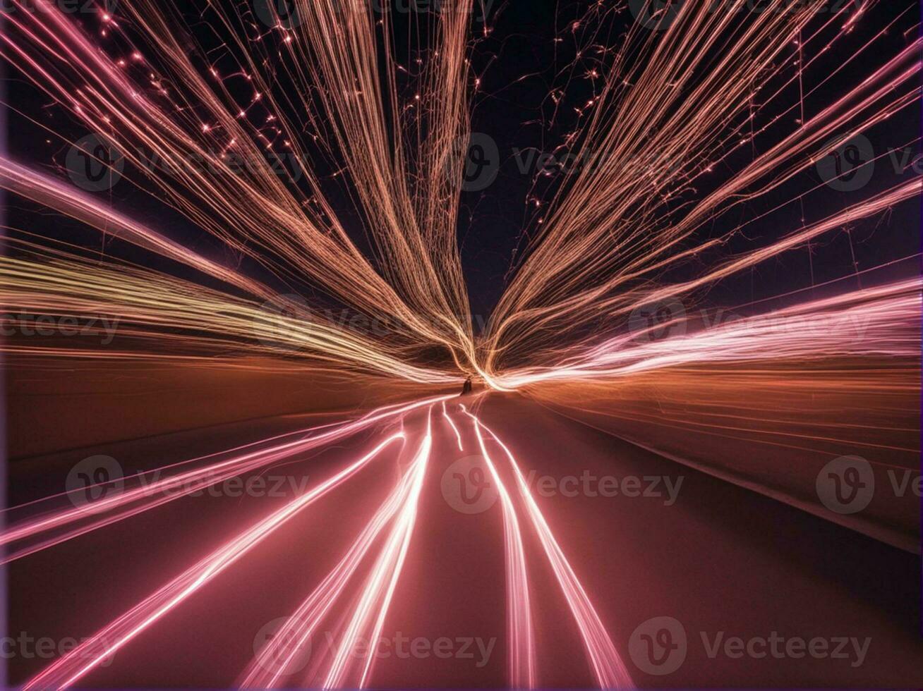 Linse ist auf Tisch. Fotograf Ausrüstung KI-generiert foto