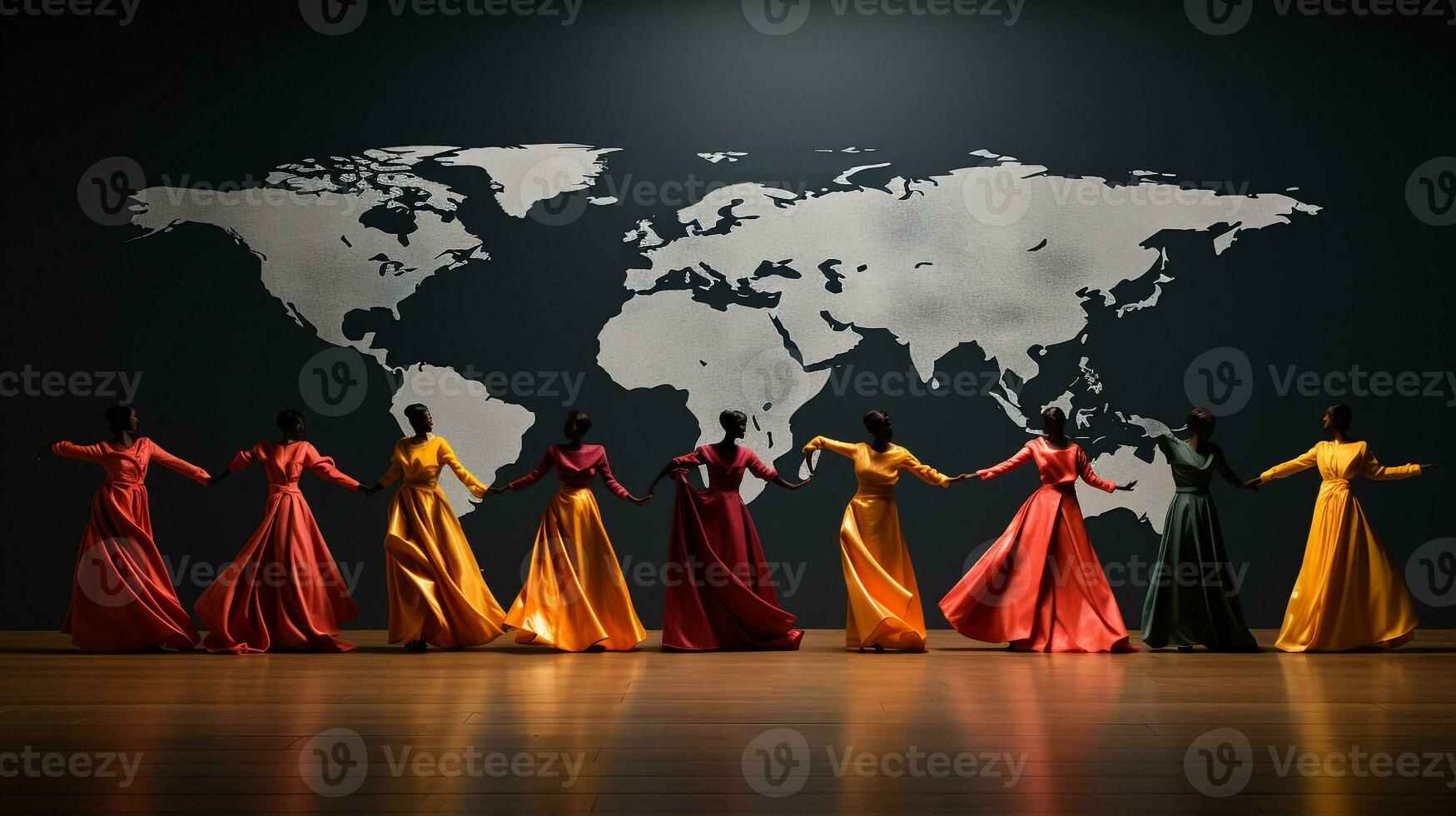 International tanzen Tag ai foto