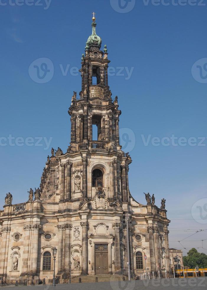 Hofkirche in Dresden foto