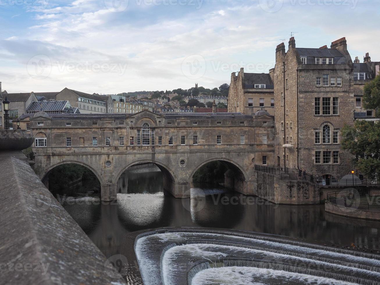 Pulteney-Brücke im Bad foto