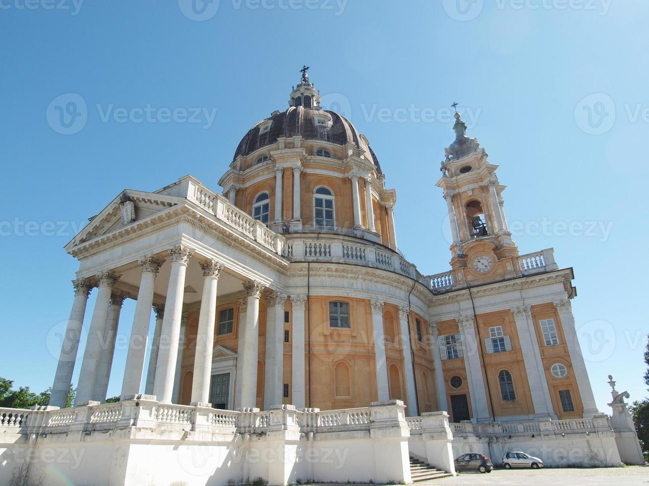 basilica di superga, turin, italien foto