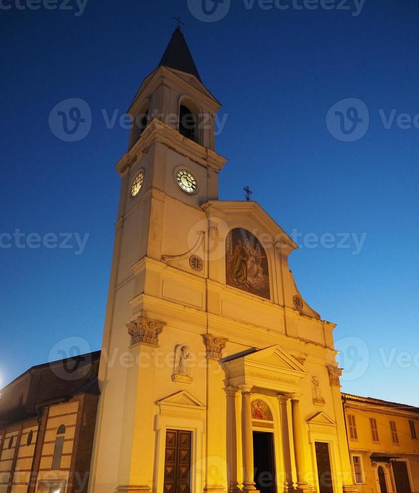 san pietro in vincoli st peter in ketten kirche in settimo torin foto