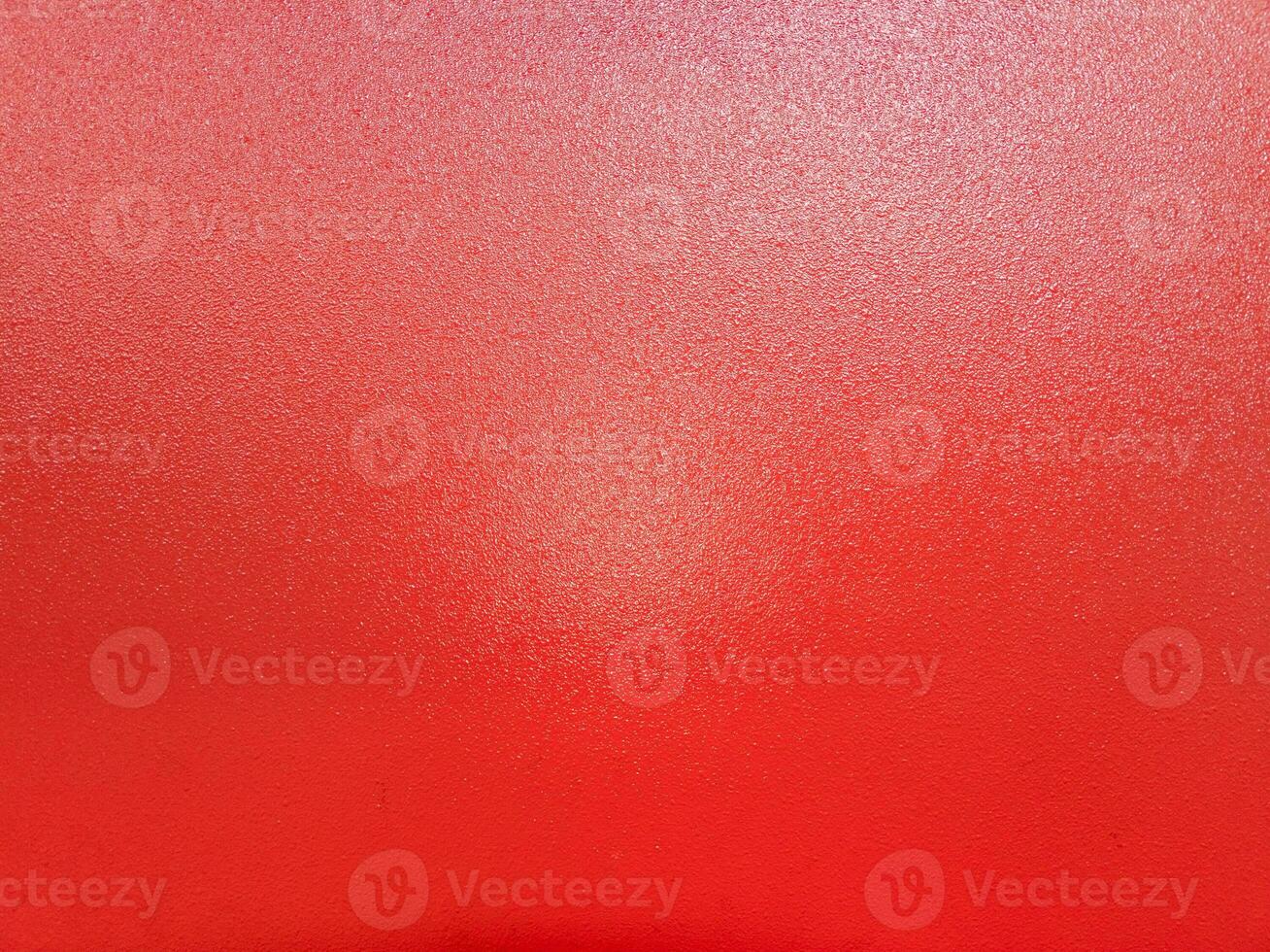 Hintergrund der roten Shagreen-Pulverlackbeschichtung auf flacher Stahlblechoberfläche foto