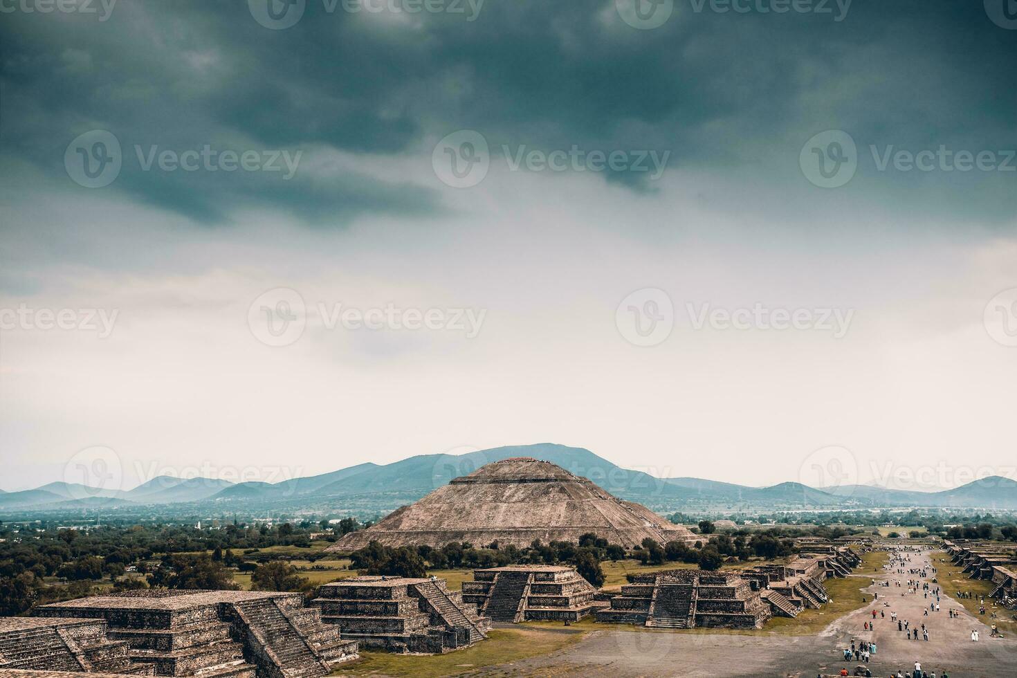 Pyramiden von Mexiko. foto