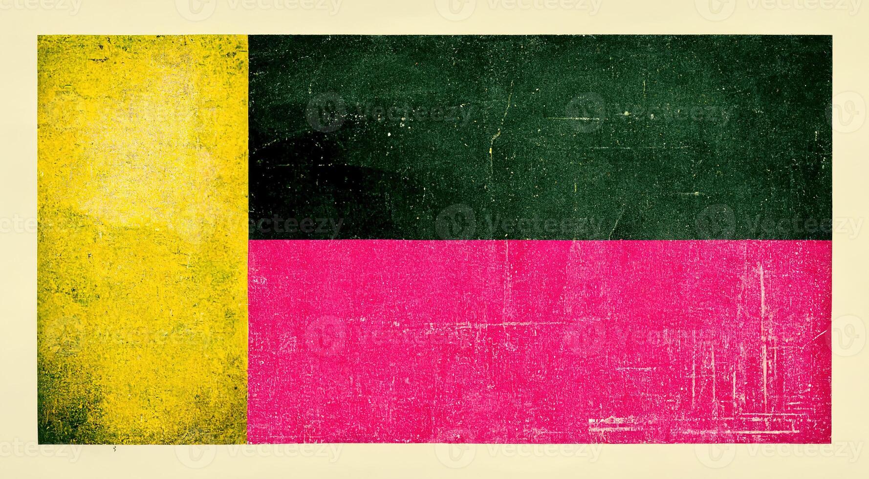 generativ ai, abstrakt Bauhaus Stil Hintergrund mit körnig Papier Textur. modisch zeitgenössisch minimal 20er Jahre geometrisch Design. Digital Kunst. foto