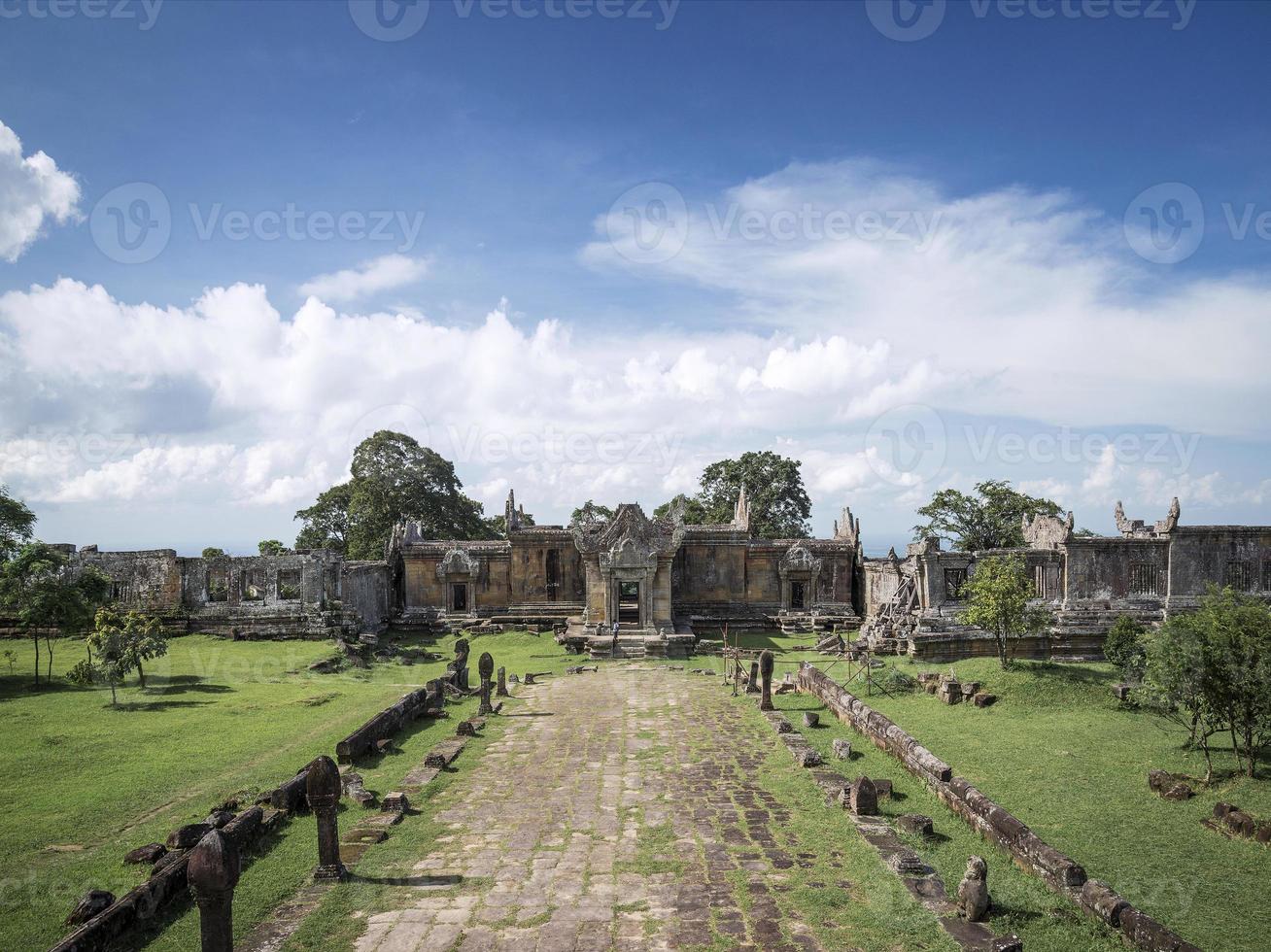 Preah Vihear berühmte antike Tempelruinen Wahrzeichen in Nordkambodscha foto