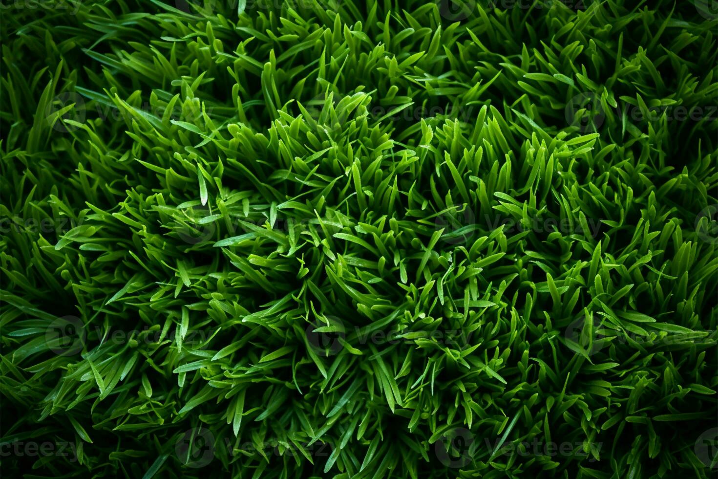 Faux Grün Gras schafft ein vielseitig Hintergrund zum Texturen und Designs ai generiert foto