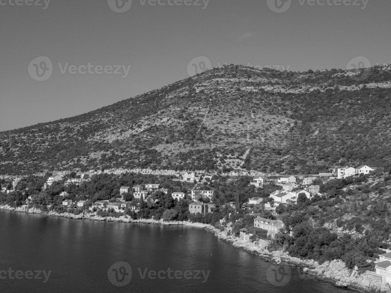 Dubrovnik in Kroatien foto