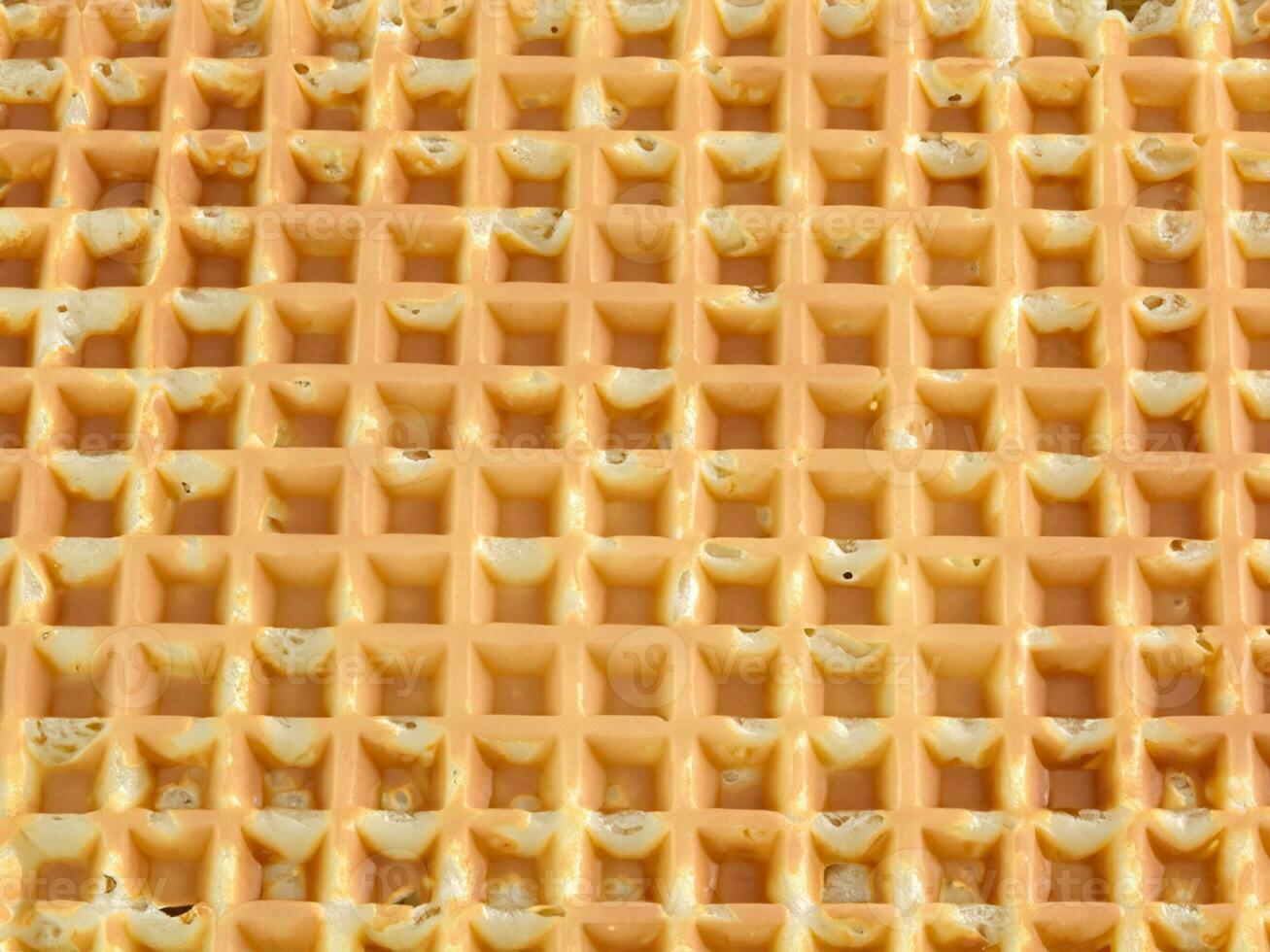 schließen oben von ein Waffel Textur Hintergrund foto