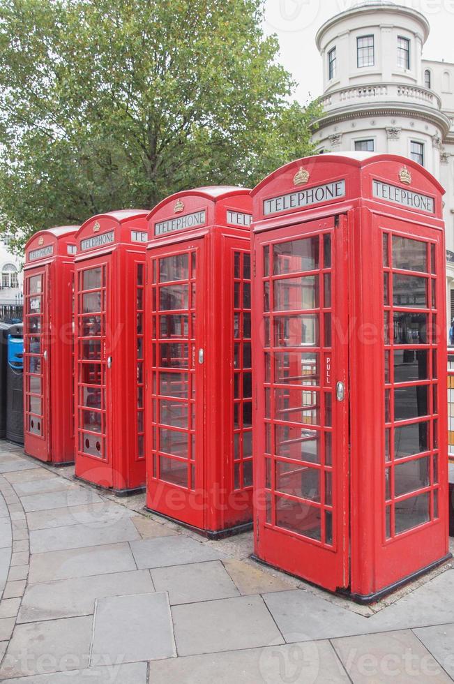 Londoner Telefonzelle foto