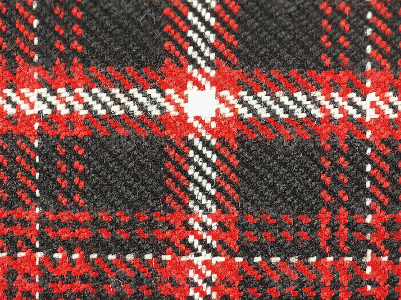 Tartan-Stoff-Hintergrund foto