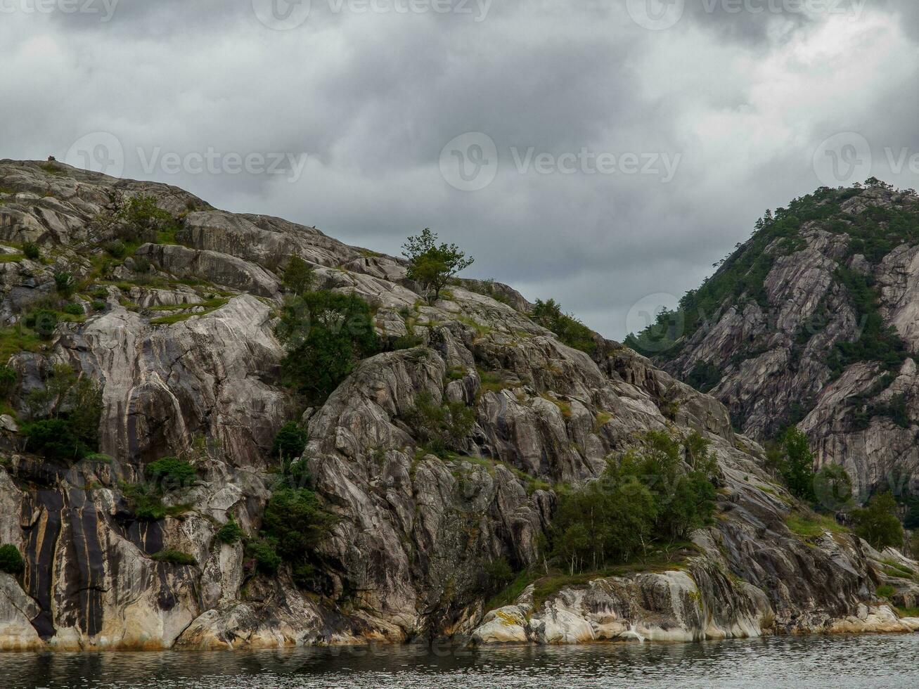 Schiff Kreuzfahrt im Norwegen foto