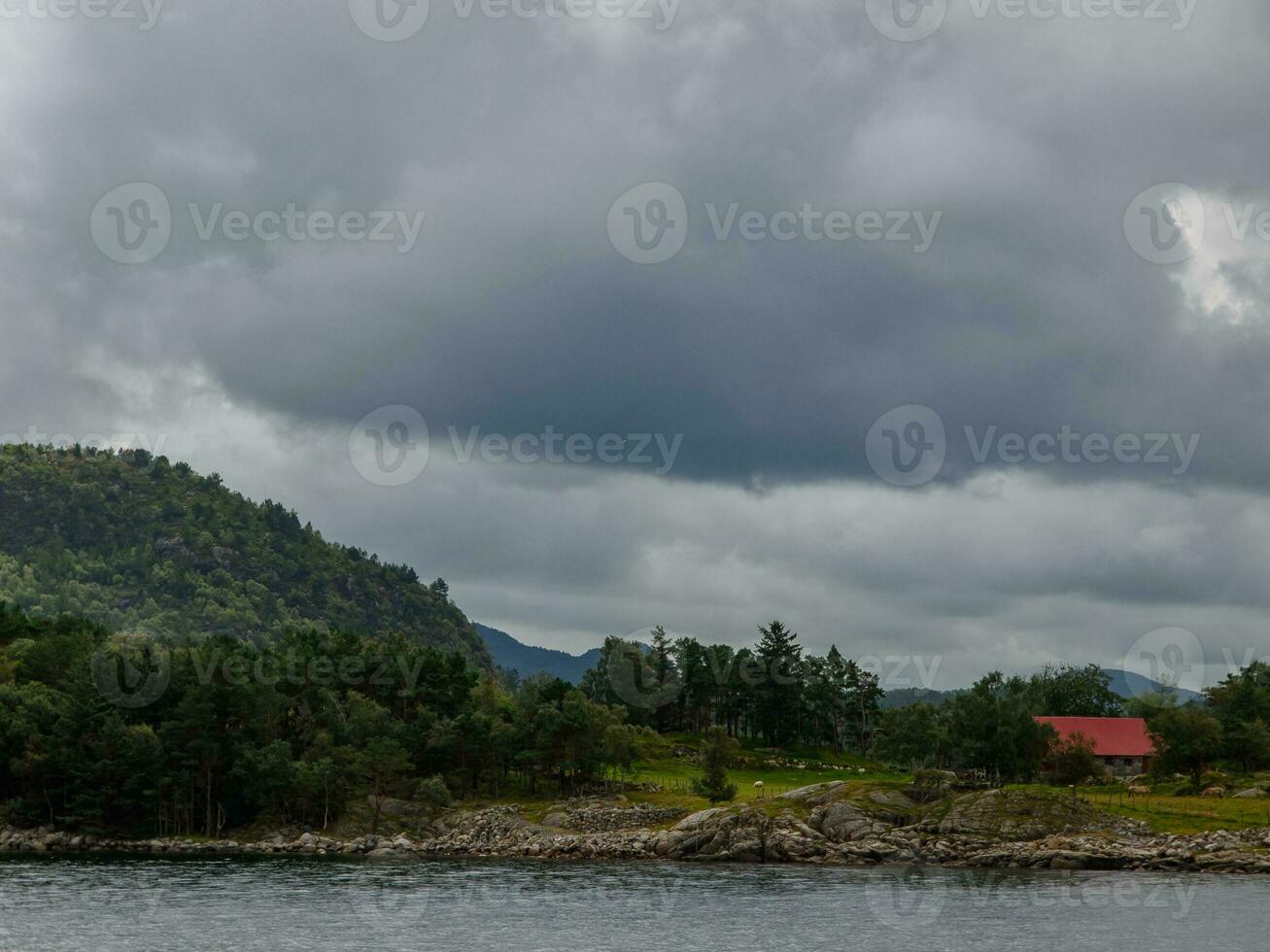 Schiff Kreuzfahrt im Norwegen foto