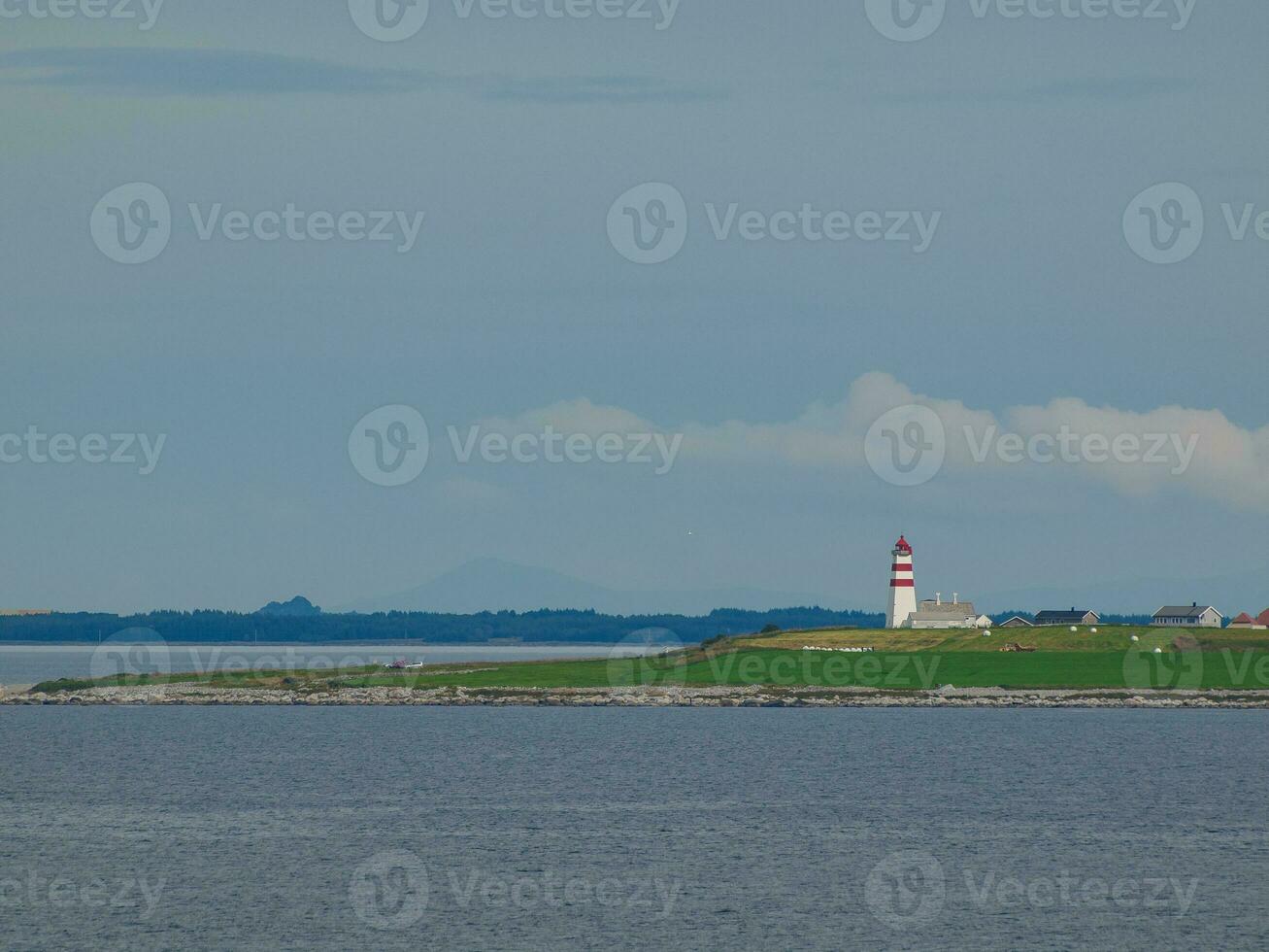 trondheim und das Fjorde von Norwegen foto