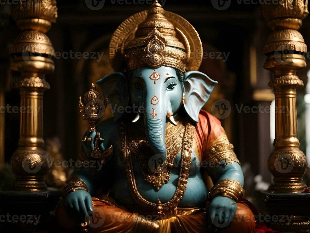 Ganesha Statue im das templ foto