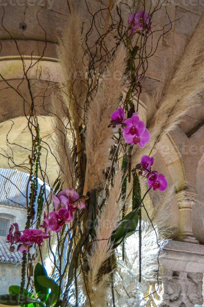 Blumenfest in Girona Temps de Flors, Spanien. 2018 foto