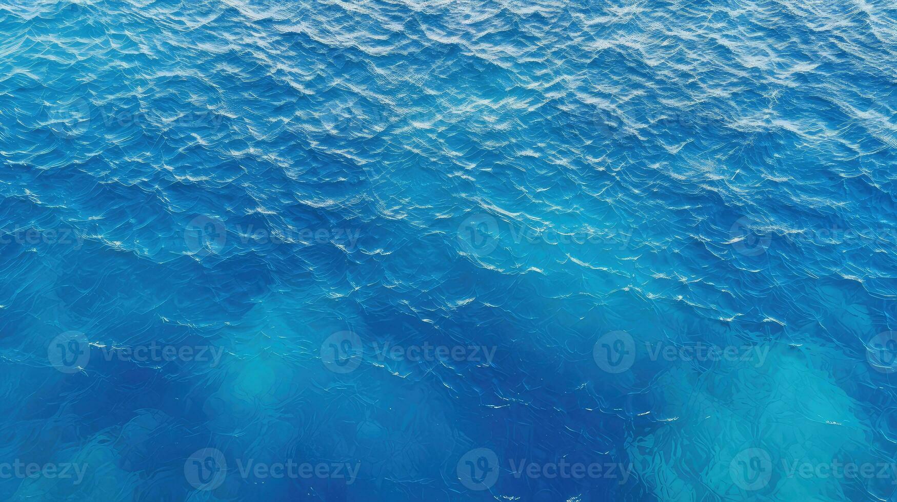 Sommer- natürlich schön Blau oben Aussicht ai generiert foto