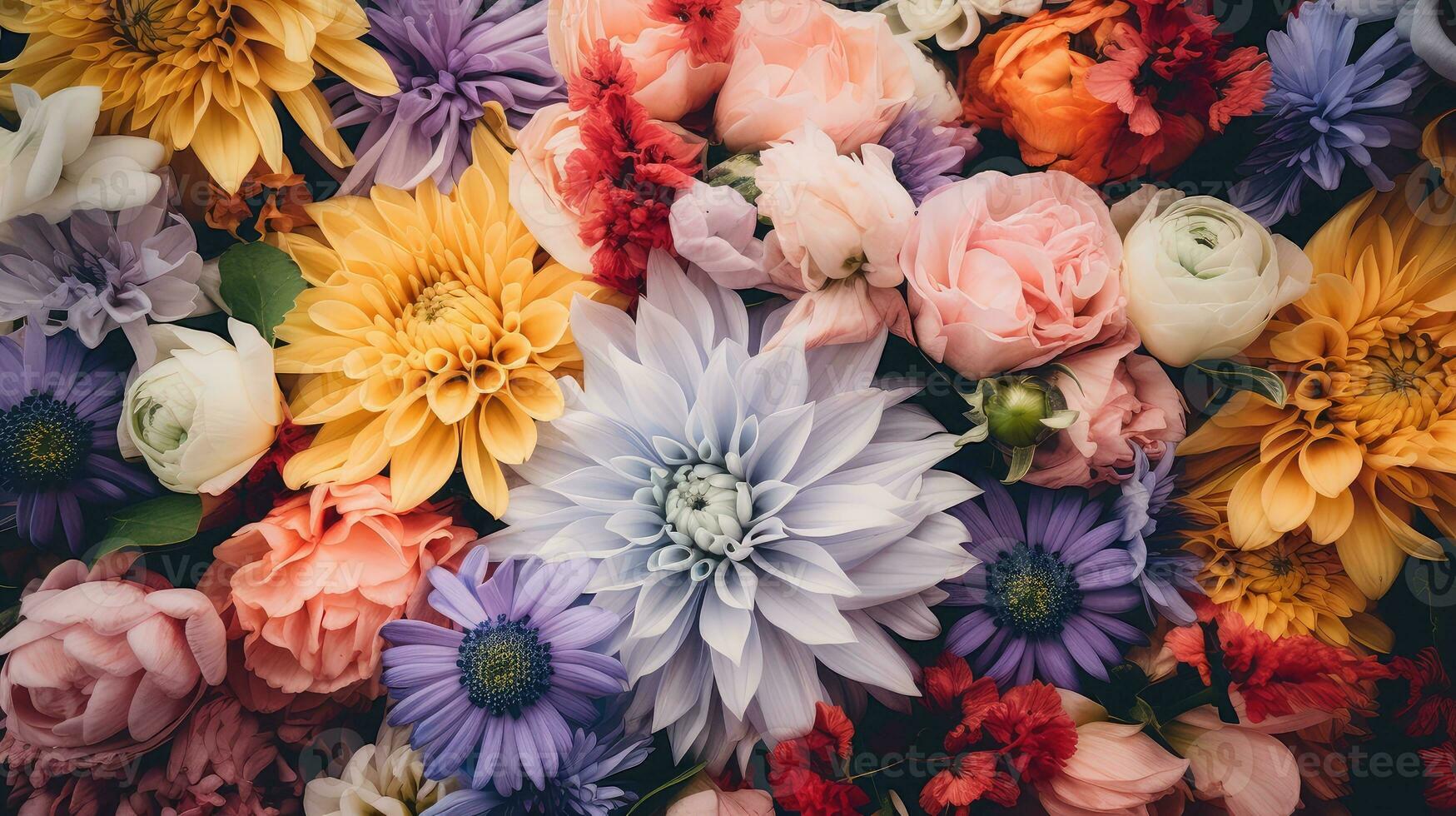 schön Flora Makro Hintergrund schließen ai generiert foto