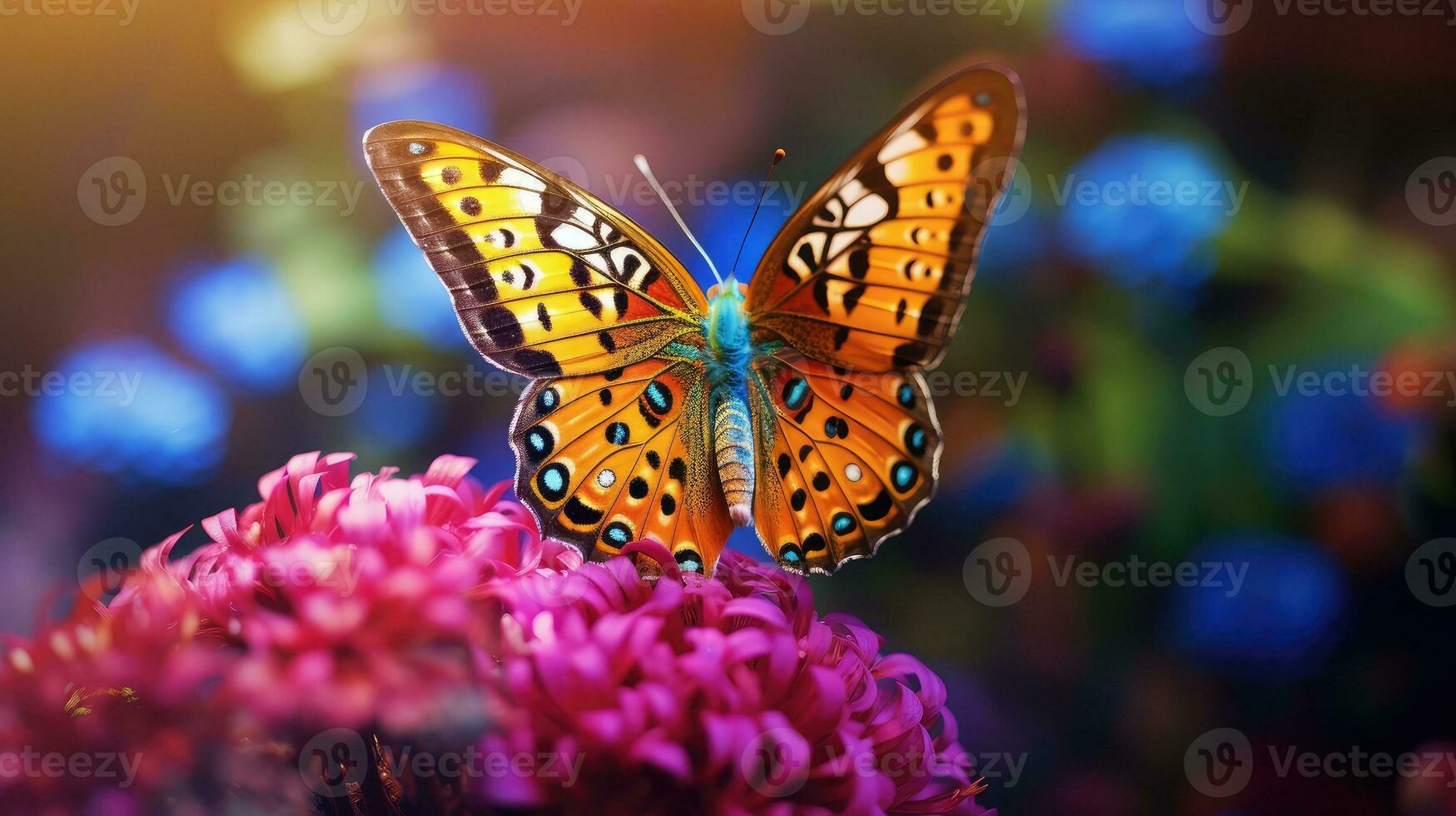 abstrakt Frühling Makro Hintergrund schließen ai generiert foto