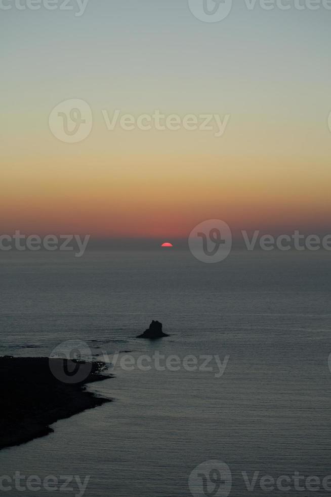 Balos Strand Sonnenschein Lagune Kreta Insel Sommer 2020 Covid-19 Ferien foto