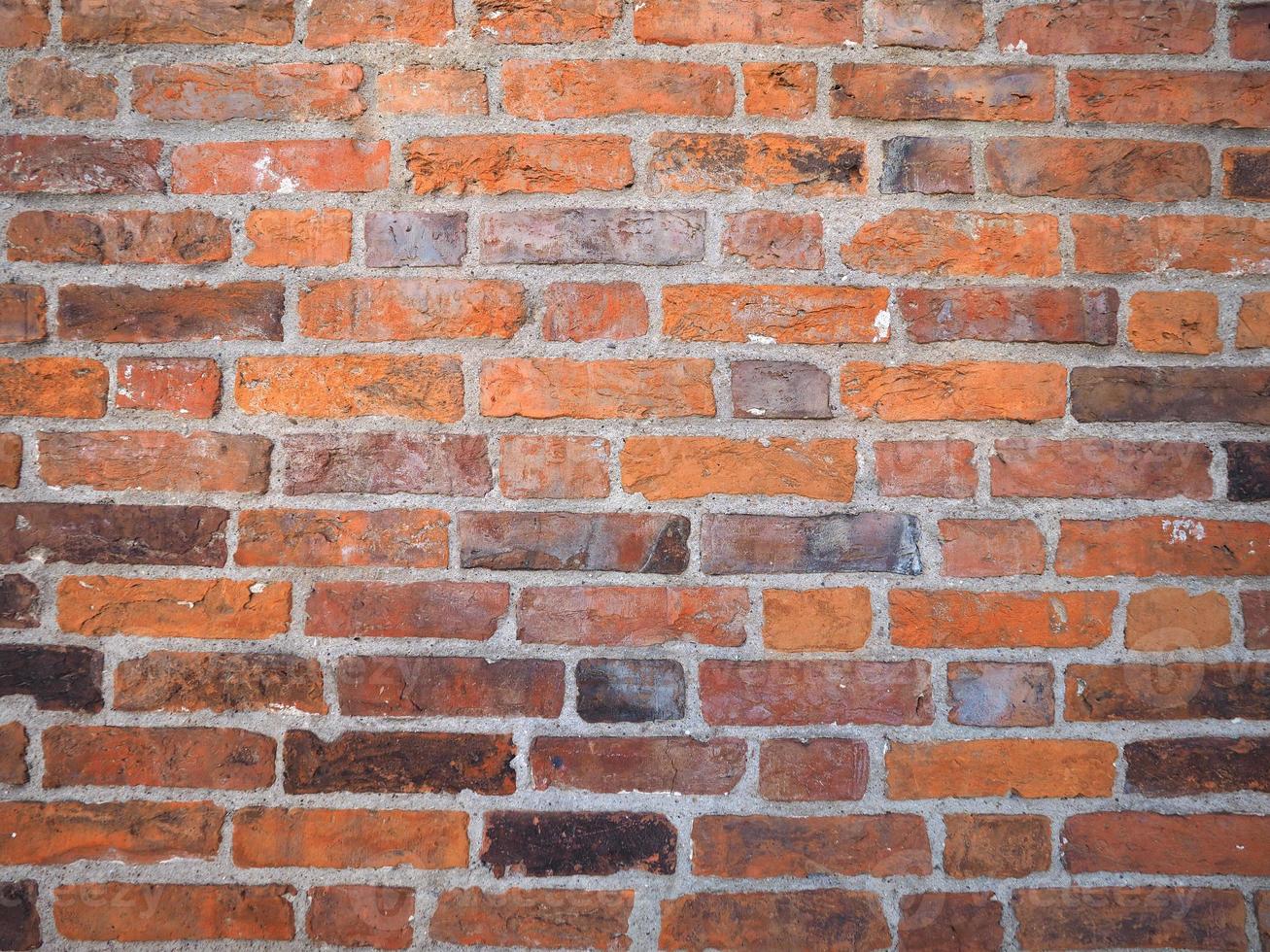 Backsteinmauer Hintergrund foto