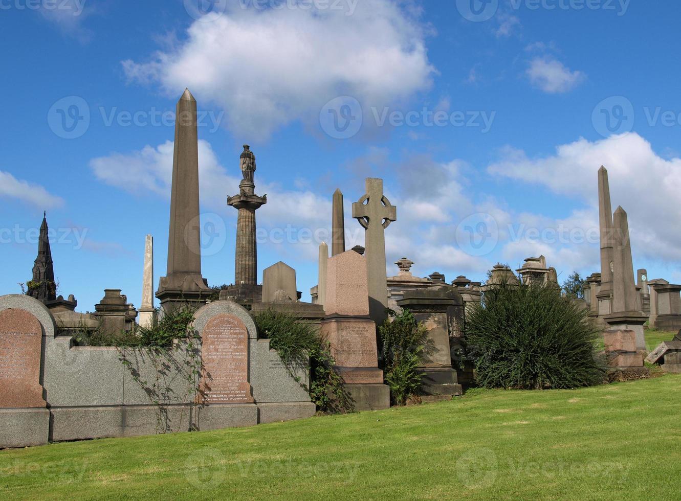 Glasgow Friedhof Nekropole foto