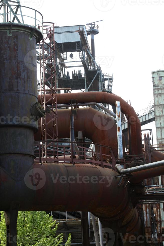 verlassene industrielle alte fabrik landschaftpark duisburg nord foto