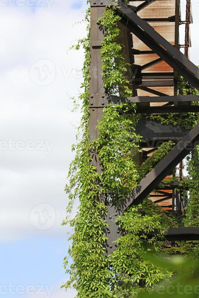 verlassene industrielle alte fabrik landschaftpark duisburg nord foto