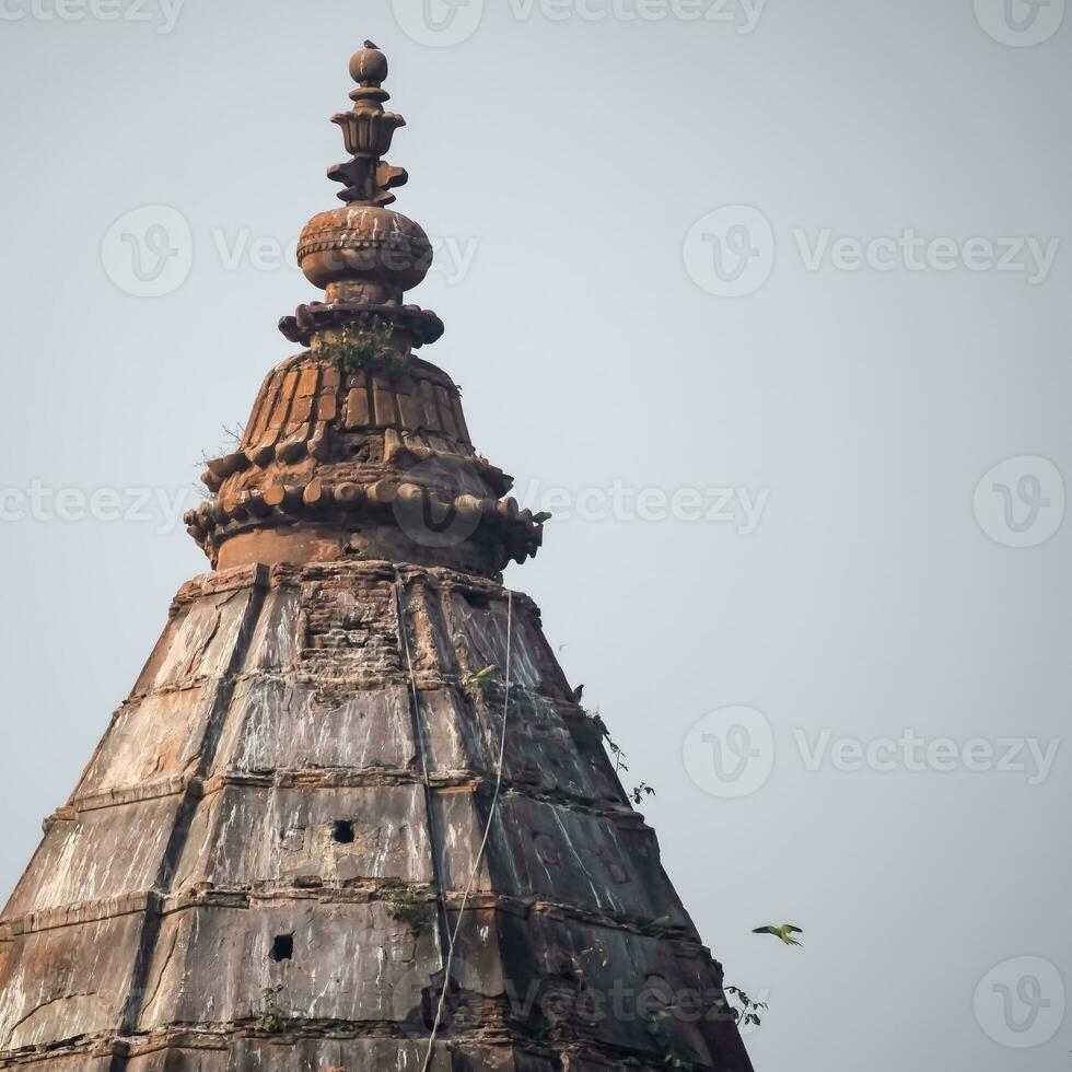 schön Aussicht von orchha Palast Fort, Raja Mahal und chaturbhuj Tempel von jahangir Mahal, orchha, madhya Pradesch, jahangir Mahal orchha Fort im orchha, madhya Pradesch, indisch archäologisch Websites foto