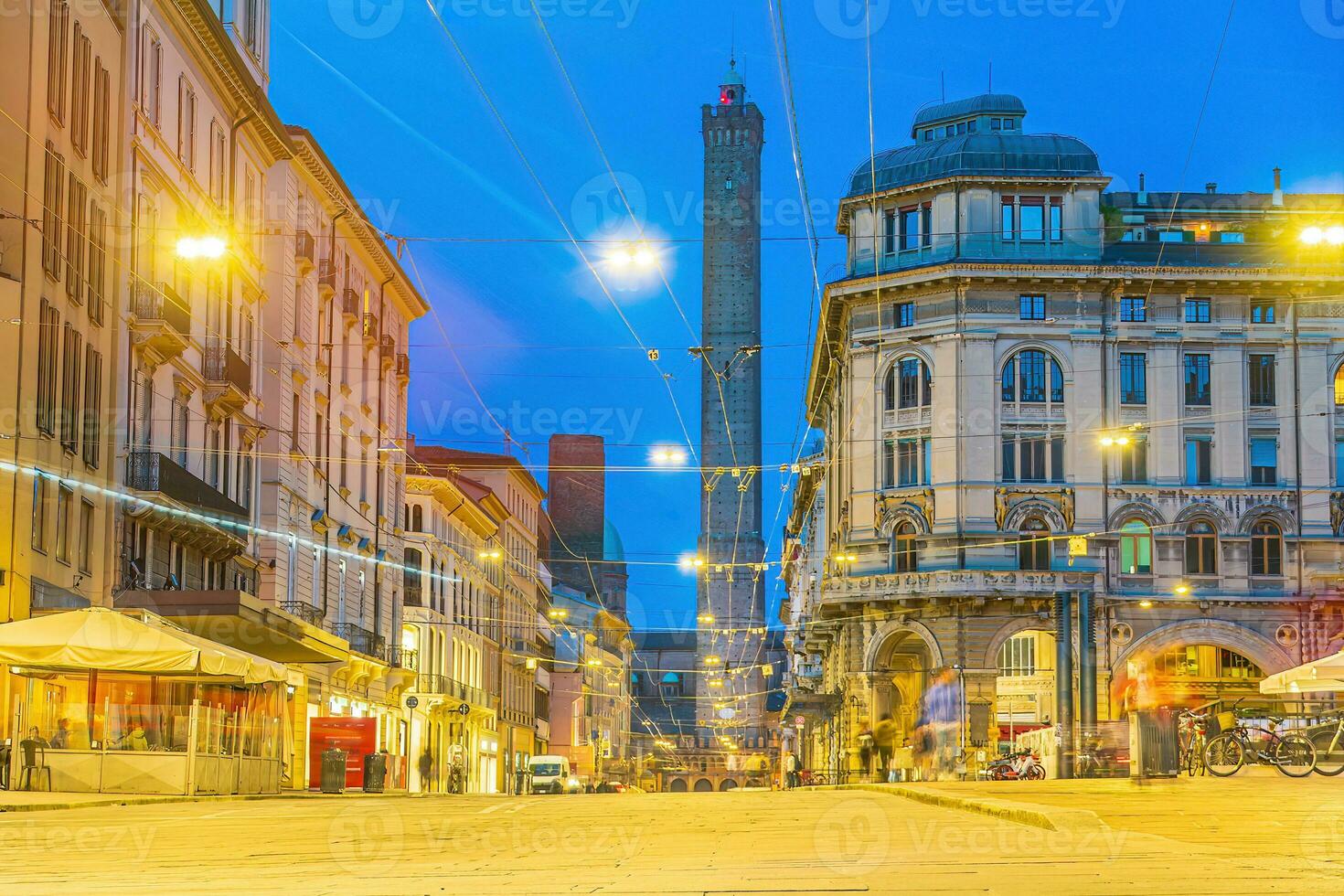 Bologna alte Stadt Stadt Horizont, Stadtbild von Italien foto