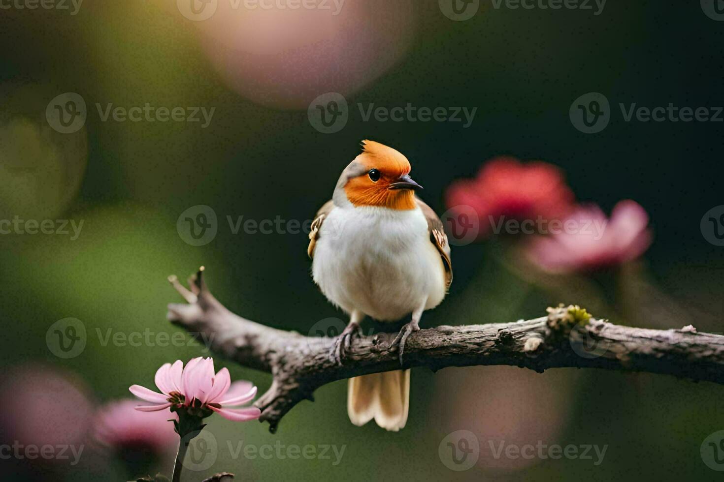 Foto Hintergrund Vogel, das Sonne, Blumen, das Vogel, das Vogel, das Vogel, Die. KI-generiert