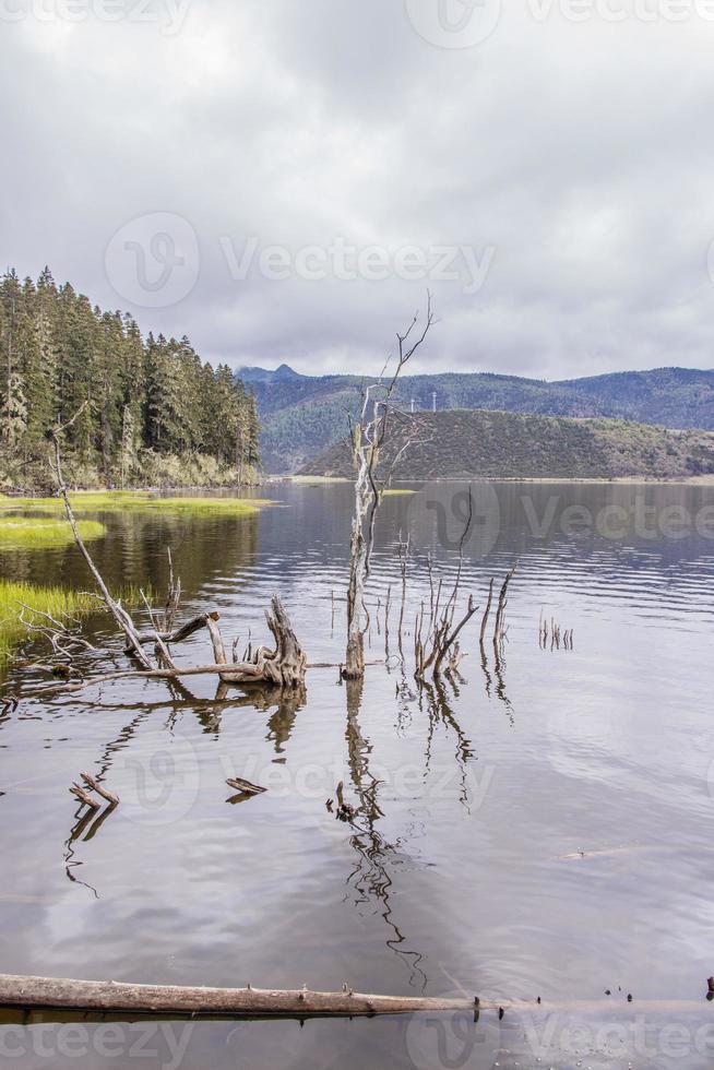 See im Pudacuo Nationalpark in Shangri La, Provinz Yunnan, China foto