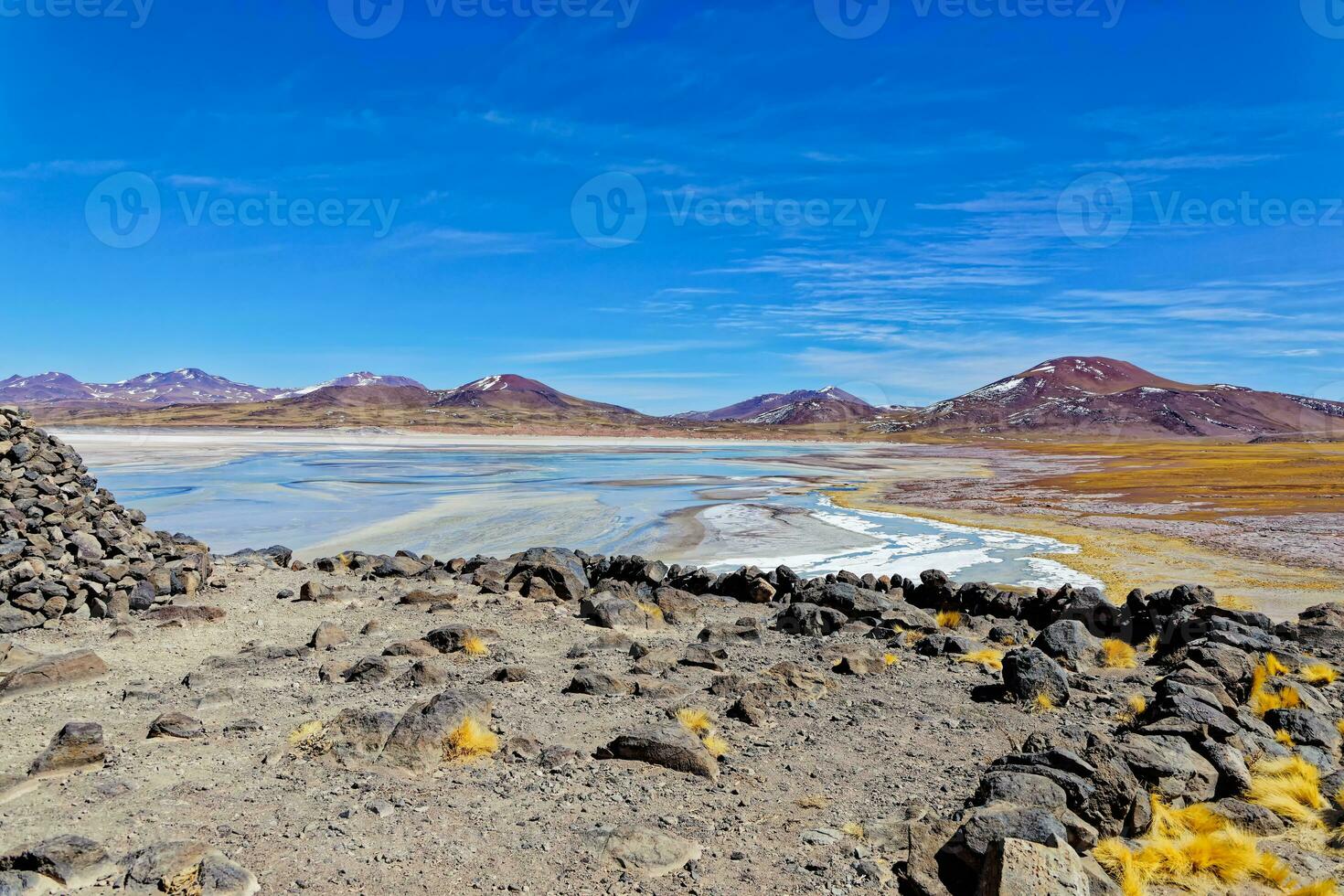 salar de aguas calientes Standpunkt - - Atacama Wüste - - san pedro de Atacama. foto