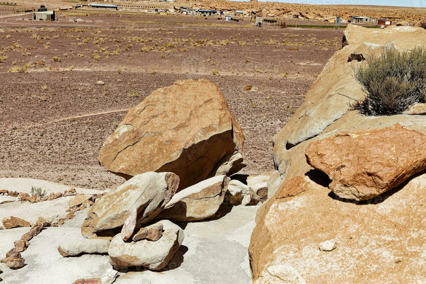 Yerbas buenas archäologisch Seite? ˅ - - Chile. Höhle Gemälde - - Atacama Wüste. san pedro de Atacama. foto