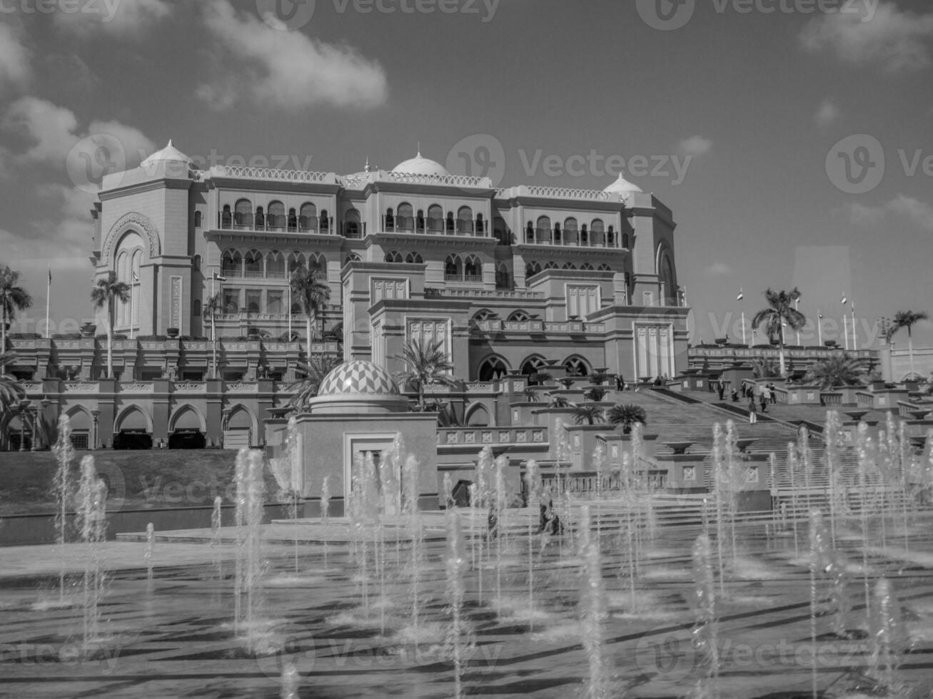 die Stadt Abu Dhabi foto