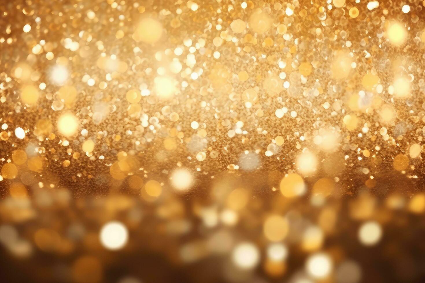 golden funkeln Jahrgang Beleuchtung Hintergrund. Gold und Weiß. defokussiert, golden funkeln Jahrgang Beleuchtung Hintergrund. Gold und Silber, ai generiert foto