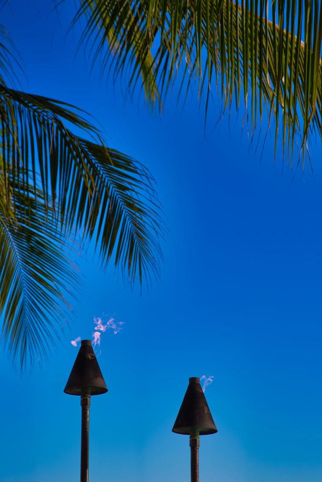 Tiki Touch am Waikiki Beach Hawaii foto